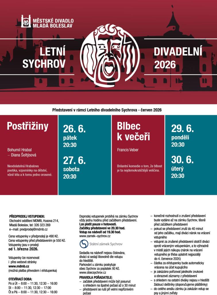 Divadlo na&nbsp;Sychrově a&nbsp;na Kosti